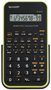 Sharp EL501XBGR Scientific Calculator; Battery; 10 Display; LCD Display;