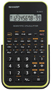 Sharp EL501XBGR Scientific Calculator, Battery, 10 Display, LCD Display,