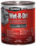 Gardner WET-R-DRI Series 0378-GA Roof Cement, 1 qt