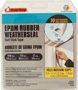 Frost King V25WA Weatherseal Tape, 5/16 in W, 17 ft L, EPDM Rubber, White