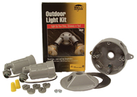 HUBBELL 5829-5 Flood Light Kit, Incandescent Lamp