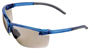 SAFETY WORKS 10039206 Safety Glasses; Scratch-Resistant Lens; Semi-Rimless