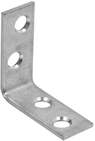 National Hardware 115BC Series N266-304 Corner Brace, 1-1/2 in L, 5/8 in W,