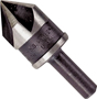 IRWIN 12411 Countersink Drill Bit, 15/32 in L Flute, Round Shank, 1/4 in Dia