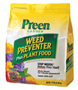 Preen 21-63905 Weed Preventer Plus Plant Food, Granular, 13 lb Bag
