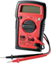 GB GDT-3200 Digital Multimeter, Alkaline Battery, LCD Display, Red