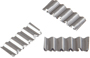 HILLMAN 532434 Corrugated Joint Fastener; Steel; Fas-Pak