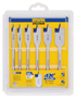 IRWIN 88886 Standard Spade Bit Set, HSS, 6-Piece, For Standard Quick-Change