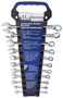 Vulcan TR-H1101 Wrench Set, 11-Piece, CRV, Chrome, Silver, Specifications: