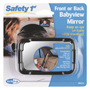 Safety 1st 48919 Baby View Mirror; Rear View; Black