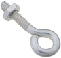 National Hardware N221-051 Eye Bolt, #10-24 Thread, 3/4 in L Thread, 0.28 in