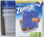 Ziploc 70937 Food Storage Container, 32 oz Capacity, Plastic, Clear, 6-1/8