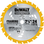 DeWalt DW3578B10 Combination Circular Saw Blade, 7-1/4 in Dia x 0.045 in T,