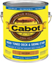 Cabot 3000 Series 140.0003002.007 Deck and Siding Stain, Cedar, Liquid, 1