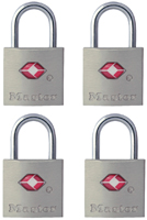 Master Lock 4683Q Padlock, 7/8 in W Body, Metal