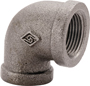 Prosource 2A-3/8B Pipe Elbow, 3/8 in, FIP, 90 deg Angle, Malleable Iron, SCH