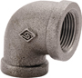 Prosource 2A-1/2B Pipe Elbow, 1/2 in, FIP, 90 deg Angle, Malleable Iron, SCH