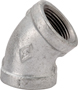 Worldwide Sourcing PPG120-6 Pipe Elbow, 1/8 in, Threaded, 45 deg Angle, SCH
