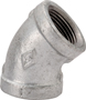 Worldwide Sourcing 4-1/4G Pipe Elbow, 1/4 in, Threaded, 45 deg Angle, SCH 40