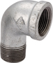 Worldwide Sourcing 6-1/8G Street Pipe Elbow, 1/8 in, Threaded, 90 deg Angle,