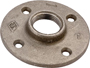 Prosource 27-1/2B Floor Flange, 1/2 in, 3 in Dia Flange, FIP, 4-Bolt Hole,