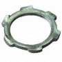 Halex 61912B Conduit Locknut, 1-1/4 in, Steel, Zinc