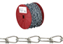 Campbell 0720127 Loop Chain, #1, 250 ft L, 155 lb Working Load, Low Carbon