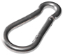BARON 2450-5/16 Spring Hook Snap Link; Steel; Zinc