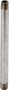 ProSource 3/4X12G Pipe Nipple, 3/4 in, Threaded, Steel, 12 in L