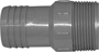 Boshart UPPA-12 Pipe Adapter, 1-1/4 in MPT, 1-1/4 in Insert, Gray