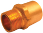 EPC 104R Series 30316 Reducing Pipe Adapter, 1/2 x 3/4 in, Sweat x MNPT,