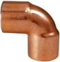 EPC 31272 Pipe Elbow, 1/2 in, Sweat, 90 deg Angle, Copper