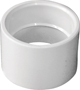 CANPLAS 193001 Coupling, 1-1/2 in, Hub, PVC, White