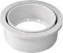 IPEX 192756 Flush Reducing Pipe Bushing, 4 x 3 in, Spigot x Hub, PVC, White,