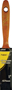 Linzer WC 1123-1 Paint Brush, 1 in W, 2-1/4 in L Bristle, Beaver Tail Handle