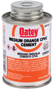 Oatey 31128 Solvent Cement; 4 oz Can; Liquid; Orange