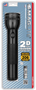 Maglite S2D016 Standard Flashlight, 3 VDC, Incandescent, Krypton, 10 hr