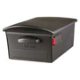 Gibraltar Mailboxes RSKB0000 Rural Mailbox, 1450 cu-in Capacity, Plastic, 13