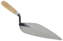 Marshalltown 926-3 Brick Trowel, 10 in L Blade, 4-3/4 in W Blade, Steel