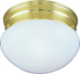 Boston Harbor F13BB01-68543L Single Light Round Ceiling Fixture, 120 V, 60