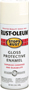 RUST-OLEUM STOPS RUST 7789830 Protective Enamel Spray Paint, Gloss, Canvas