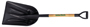 UnionTools 1681500 Snow Scoop; 14-1/4 in W Blade; 17-3/4 in L Blade;