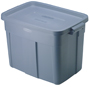 Rubbermaid Roughneck RMRT180000 Storage Box, Polyethylene, Dark Indigo, 23.9