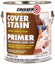ZINSSER Cover-Stain 03501 Exterior Primer, Flat/Matte, White, 1 gal