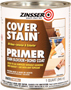 ZINSSER Cover-Stain 03504 Exterior Primer, Flat/Matte, White, 1 qt