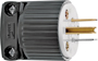 Eaton Wiring Devices 5266 Electrical Plug; 2-Pole; 15 A; 125 V; NEMA: 5-15;