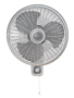 Lasko M16900 Oscillating Wall Mount Fan; 120 V; 16 in Dia Blade; 3-Blade;