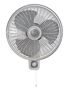 Lasko M16900 Oscillating Wall Mount Fan, 120 V, 16 in Dia Blade, 3-Blade,