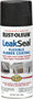 RUST-OLEUM LeakSeal 265494 Flexible Sealer Black, Black, 12 oz, Aerosol Can