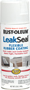 RUST-OLEUM LeakSeal 267970 Flexible Sealer White, White, 12 oz, Aerosol Can